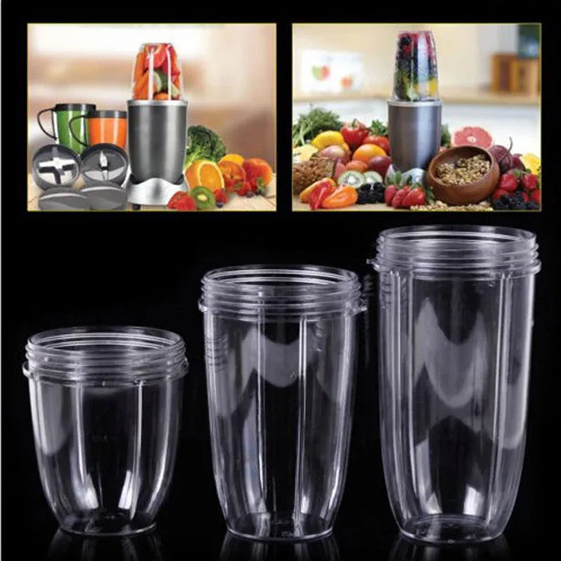 1Pc 18OZ 24OZ 32OZ Juicer Cup Mug Clear Replacement For NutriBullet Nutri Bullet Juicer
